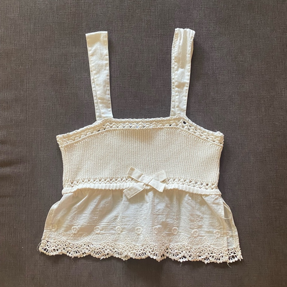 Crochet Zara top